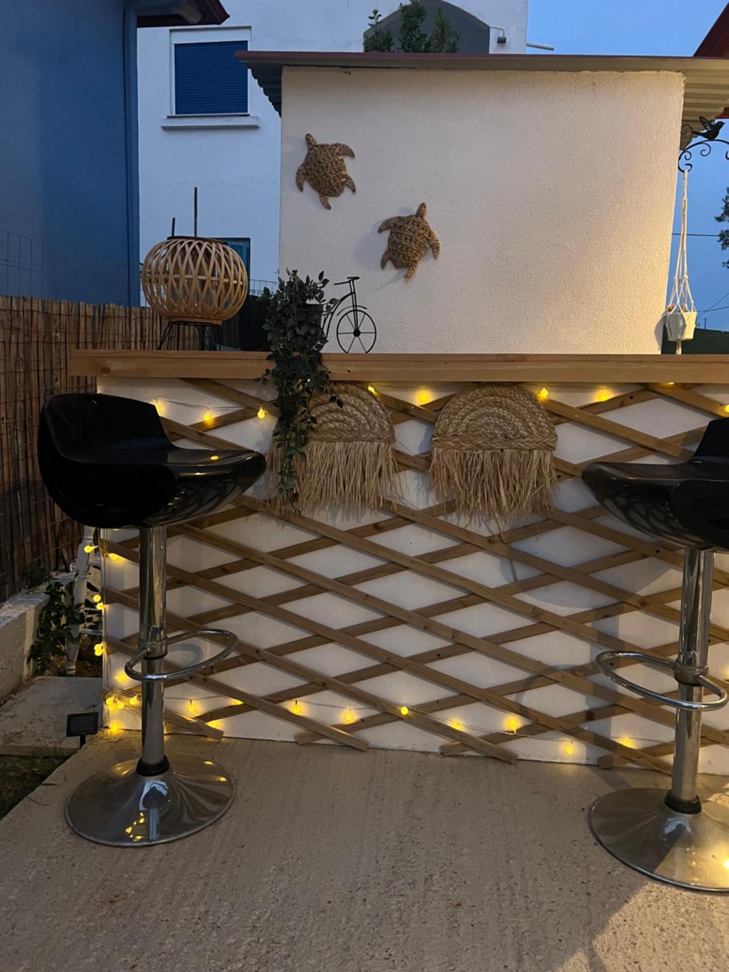 Beachfront Villa Athina Vergia Екстериор снимка